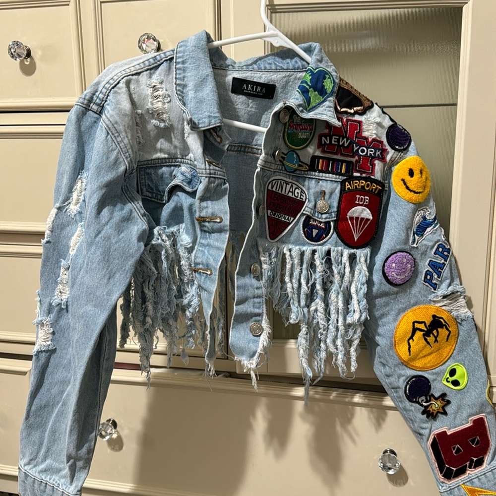 Akira Patch Jean Jacket